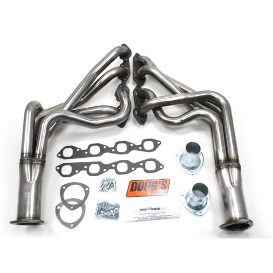 Doug's Headers D328-R Full Length Header, 1-7/8 In, 67-69 Camaro, Raw