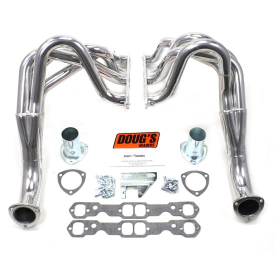Doug's Headers D329 Full Length Header, 1-3/4 In, 62-67 Chevy II, CC