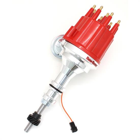 PerTronix D330711 Billet Mag Trigger Distributor Ford Small Block, Red
