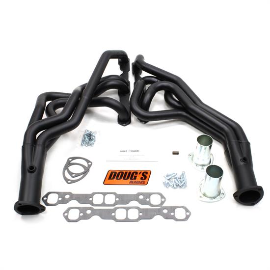 Doug's Headers D3324-B Full Length Header, 1-3/4 In, 93-97 Camaro, Blk