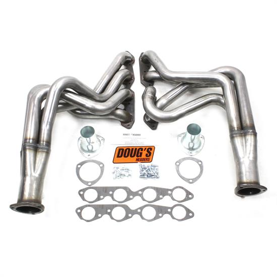 Doug's Headers D332-R Full Length Header, 2-1/8 In, 70-72 Camaro, Raw