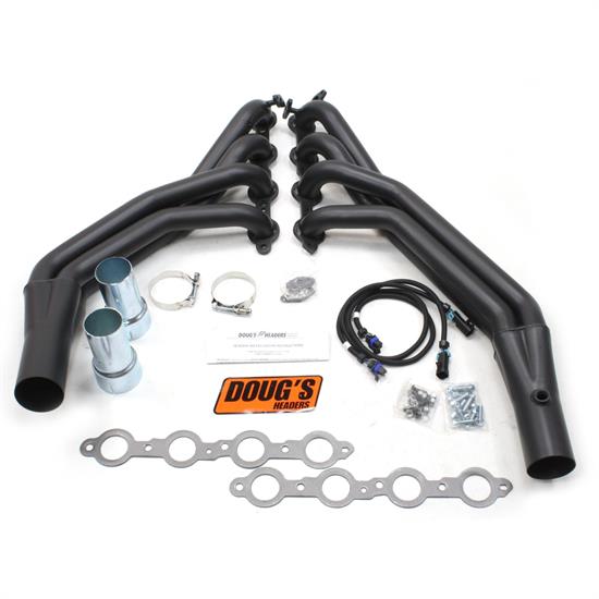 Doug's Headers D3339-B Full Length Header, 1-7/8 In, 98-99 Camaro, Blk