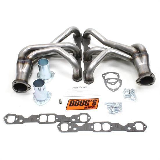 Doug's Headers D334-R Full Length Header, 1-3/4 In, 63-74 SBC, Raw