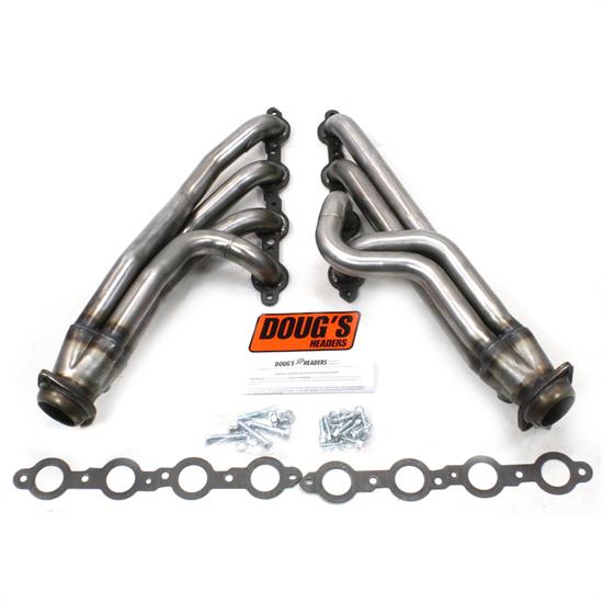Doug's Headers D335-R Shorty Header, 1-3/4 In, 70-81 Camaro, Raw