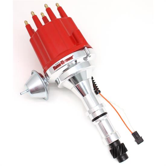 PerTronix D350711 Billet Mag Trigger Distributor Buick 400-455, Red