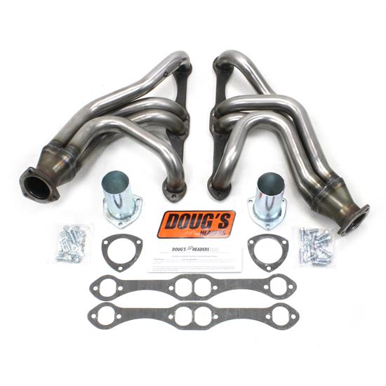 Doug's Headers D356-R Full Length Header, 1-5/8 In, 55-57 SBC, Raw