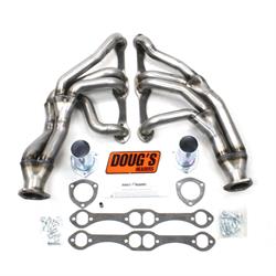 Doug's Headers D367Y-R Tri-Y Header, 62-67 Nova SBC, Raw