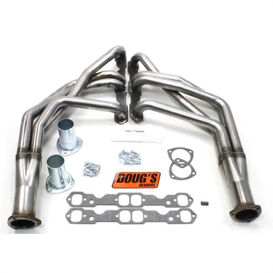 Doug's Headers D368-R Full Length Header, 1-3/4 In, 67-69 Camaro, Raw