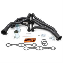 Doug's Headers D372Y-B Tri-Y Header, 1-5/8 In, 67-72 Chevy Truck, Blk