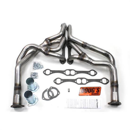 Doug's Headers D375Y-R Tri-Y Header, 1-5/8 In, 67-74 Camaro, Raw