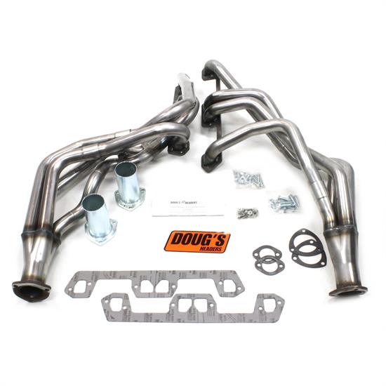 Doug's Headers D450-R Full Length Header, 1-5/8 In, 63-66 Mopar, Raw