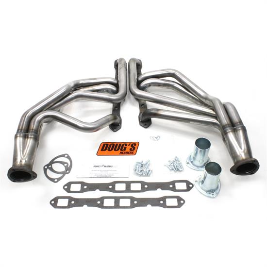 Doug's Headers D451-R Full Length Header, 1-3/4 In, 62-72 Mopar, Raw
