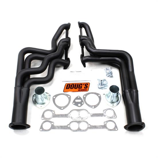 Doug's Headers D567-B Full Length Header, 1-7/8 In, 64-72 GTO, Blk