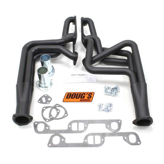 Doug's Headers D570-B Full Length Header 1-3/4 In, 70-81 Firebird, Blk