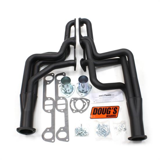 Doug's Headers D590-B Full Length Header, 1-3/4 In, 68-72 GTO, Blk