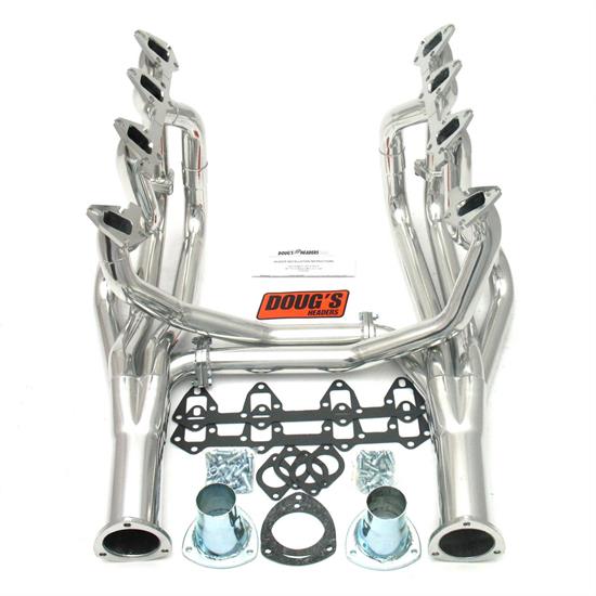 Doug's Headers D627 Full Length Header, 2 In, 67-70 Mustang, CC