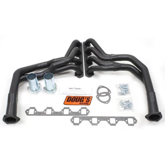 Doug's Headers D6648Y-B Tri-Y Header, 1-5/8 In, 80-87 Ford Truck, Blk