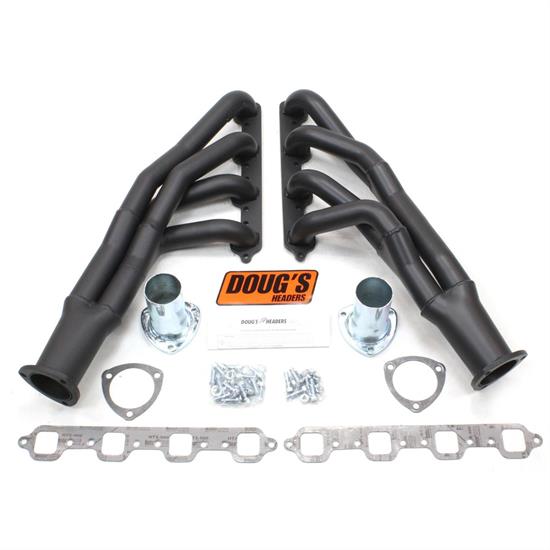 Doug's Headers D669Y-1B Tri-Y Header, 1-3/4 In, 67-70 Mustang, Blk