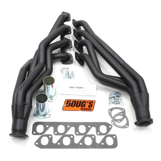 Doug's Headers D670A2-B Full Length Header 1-3/4 In 67-70 Mustang, Blk