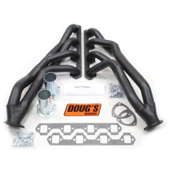 Doug's Headers D690YA-B Tri-Y Header, 1-5/8 In, 64-70 Mustang, Blk