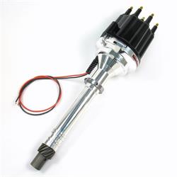 PerTronix D7105810 Flame-Thrower Ignitor III Distributor, SBC/BBC, Red