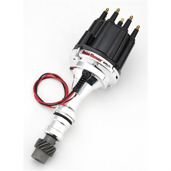 PerTronix D7110810 Flame-Thrower Ignitor III Distributor, Olds V8, Blk