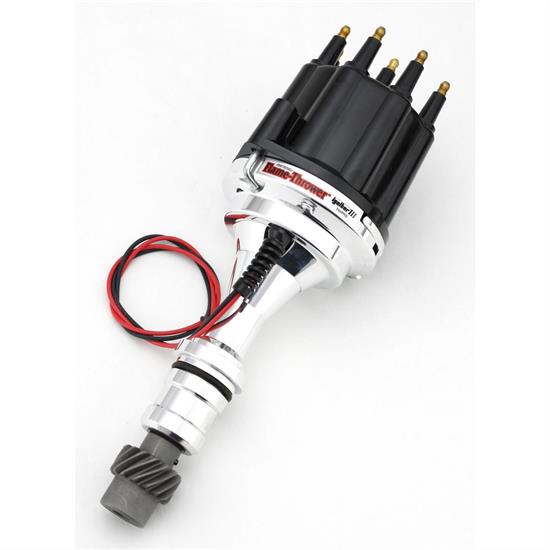 PerTronix D7110810 Flame-Thrower Ignitor III Distributor, Olds V8, Blk