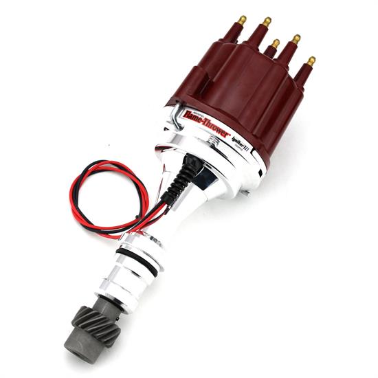PerTronix D7110811 Flame-Thrower Ignitor III Distributor, Olds V8, Red