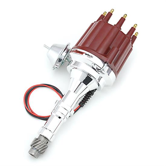 PerTronix D7150711 Flame-Thrower Ignitor III Distributor Buick V8, Red