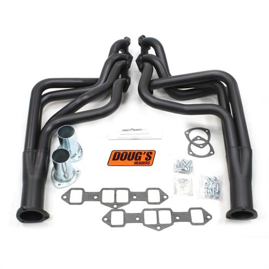 Doug's Headers D741-B Full Length Header, 1-3/4 In, 65-75 Cutlass, Blk