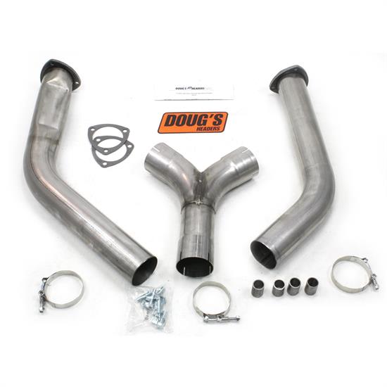 Doug's Headers D920 Aluminum Y-Pipe, 3 Inch, 93-97 Camaro