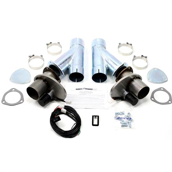 Doug's Headers DEC300AK Electric Cut-Out, 3 Inch, Pair