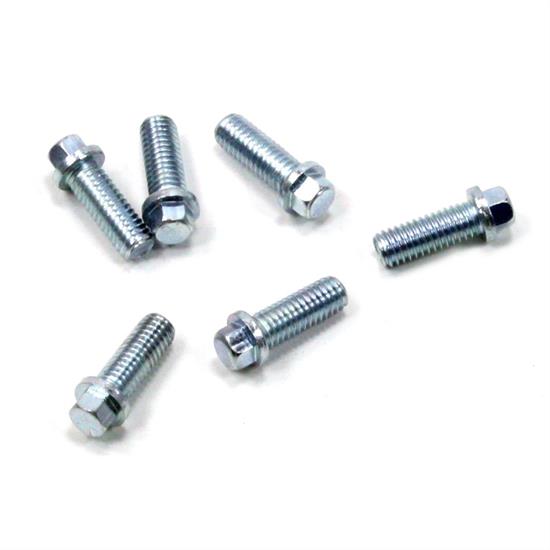 Patriot Exhaust H7973 Zinc Plated Header Bolts, 3/8-16 x 1, 12
