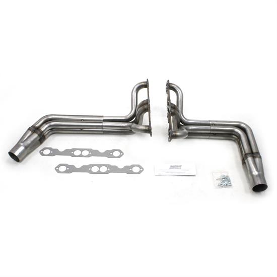 Patriot Exhaust H8022 Circle Track Header, IMCA, SBC, Raw