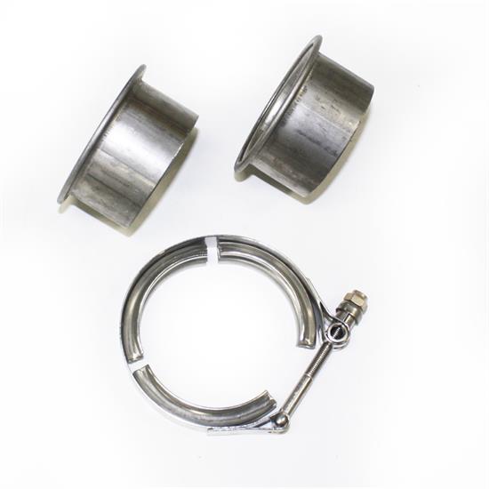 JBA PerFormance Exhaust VB25 Stainless Steel V-Band Clamp, 2.50 In
