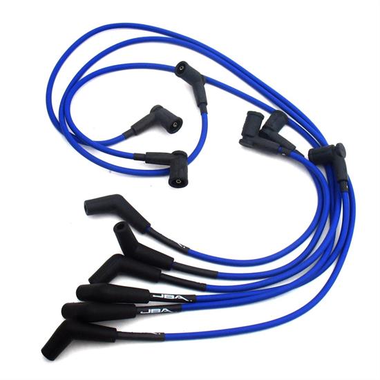 JBA W06179 Ignition Wires, 01-04 Mustang 3.8L Blue