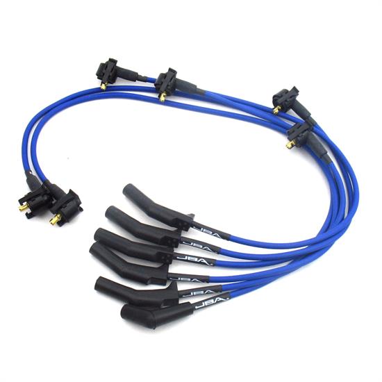 JBA PerFormance Exhaust W06199 Ignition Wires, 94-98 Mustang 3.8L Blue