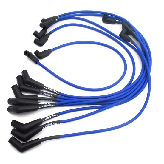 JBA PerFormance Exhaust W06209 Ignition Wires, Ford 5.0/5.8L EFI Blue