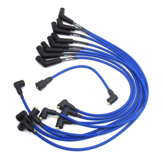 JBA PerFormance Exhaust W06509 Ignition Wires, Ford 289/302/351 Blue