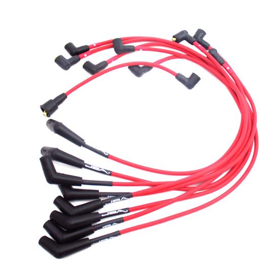 JBA PerFormance Exhaust W0650 Ignition Wires, Ford 289/302/351 Red
