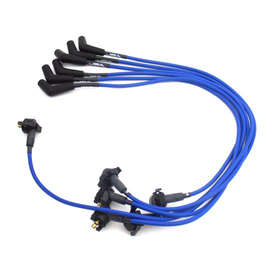 JBA PerFormance Exhaust W06729 Ignition Wires, Ford 97-00 4.2L Blue