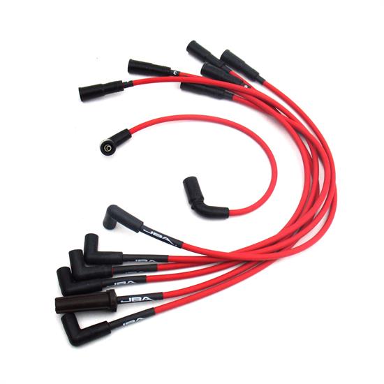 JBA PerFormance Exhaust W0846 Ignition Wires, 96-03 GM 4.3L Truck Red