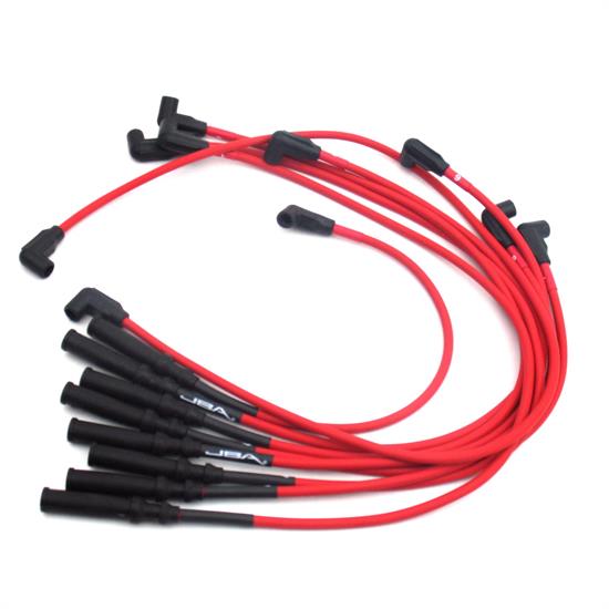 JBA PerFormance Exhaust W0945 Ignition Wires, 92-03 Dodge Truck Red