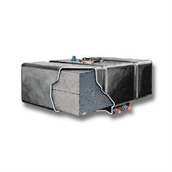 JAZ Products 292-016-01 16 Gallon Pro Street Fuel Cell with Sump