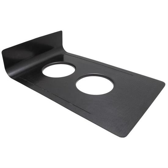 K&N 100-8509 Carbon Fiber Hood Scoop Pan, 28 in. Long, 18 in. Width