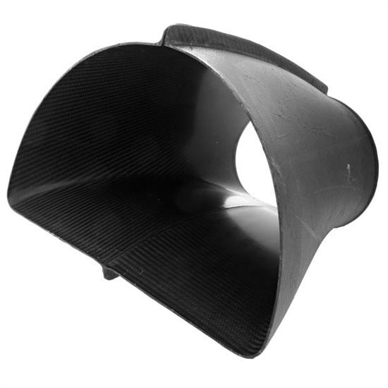 K&N 100-8511 Carbon Fiber Scoop, 15 in. Long, 9 in. Width