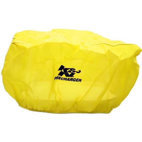 K&N 100-8562PY PreCharger Air Filter Wrap, 10in Tall, Yellow