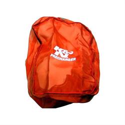K&N 100-8569PR PreCharger Air Filter Wrap, 6.5in Tall, Red