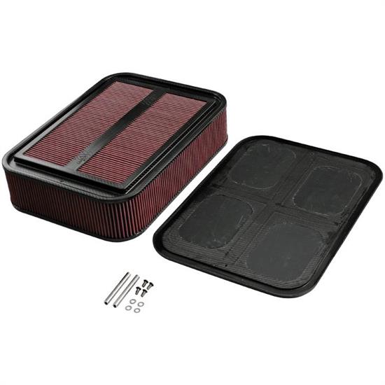 K&N 100-8592 Sprint Car Air Boxes, 18.813 in. Long, 13.75 in. Width