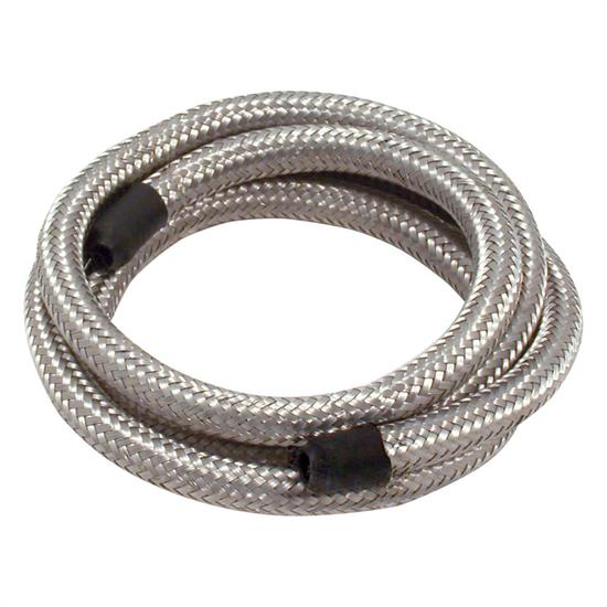 Spectre 19103 Braided Stainless Steel-Flex Vacuum Hose, 5/32 In x 3 Ft
